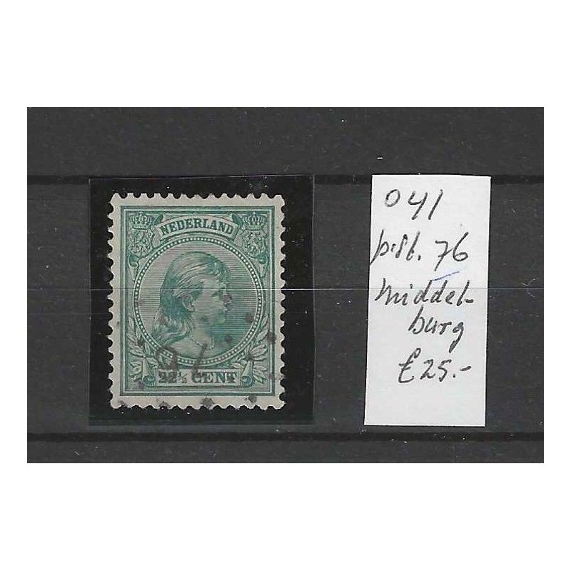 Nederland 41 met puntstempel  76 VFU/gebruikt CV 45 €