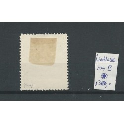 Liechtenstein 104B Landschaften & Fürsten  VFU/gebr  CV 160 €