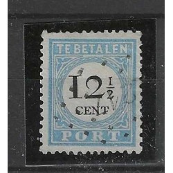 Nederland P8D-III port met puntstempel  217 VFU/gebruikt CV 185 €