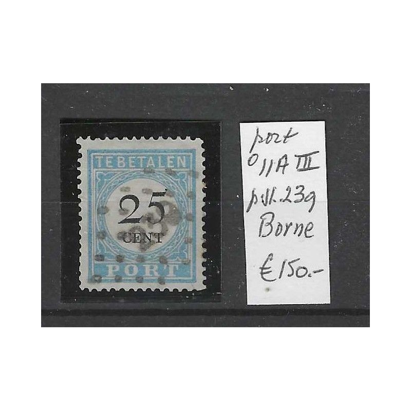 Nederland P11A-II port met puntstempel 239 VFU/gebruikt CV 168 € Nederland P11A-II port met puntstempel 239 VFU/gebruikt CV 168 €