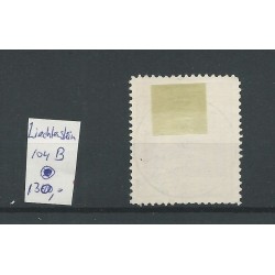 Liechtenstein 104B Landschaften & Fürsten  VFU/gebr  CV 160 €