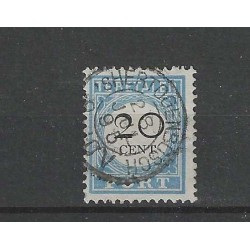 Nederland P10 met "HERTOGENBOSCH 1895" kleinrond VFU/gebruikt CV 10+ €