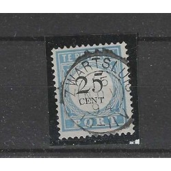 Nederland P11 met "ZWARTSLUIS 1894" kleinrond VFU/gebruikt CV 10+ €