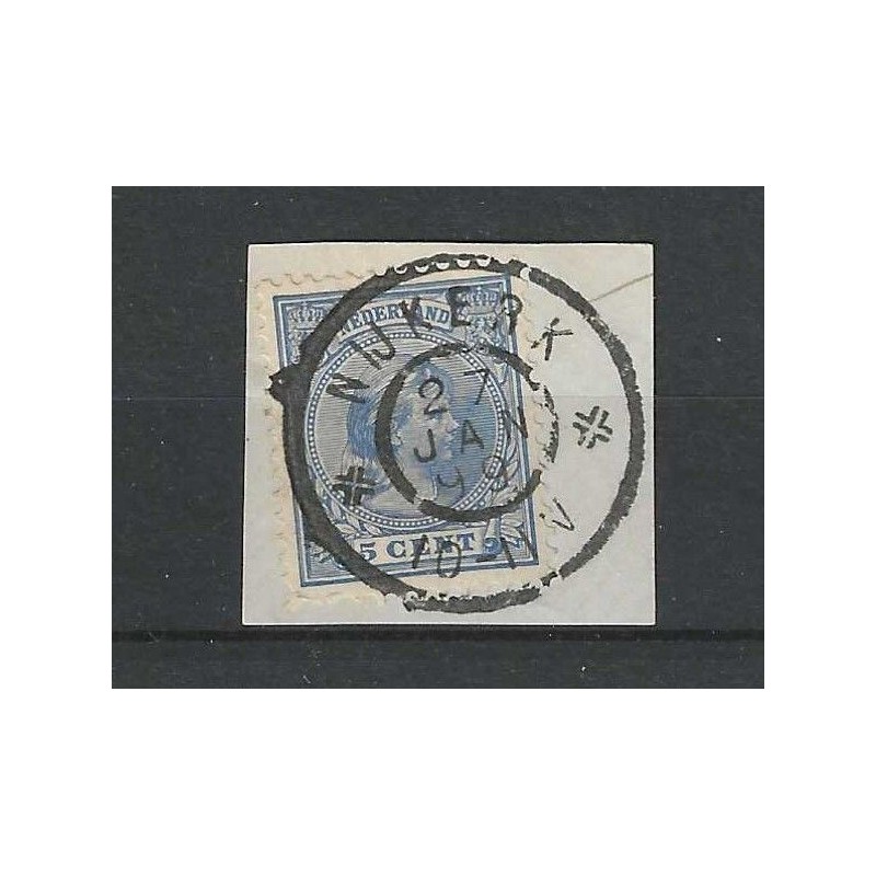 Nederland 35 met "NIJKERK 1899" grootrond VFU/gebruikt CV 5 € Nederland 35 met "NIJKERK 1899" grootrond VFU/gebruikt CV 5 €