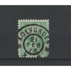 Nederland 40 met "KOEVORDEN 1898" grootrond VFU/gebruikt CV 7 €
