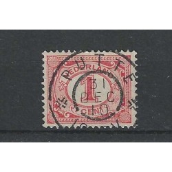 Nederland 51 met "PUTTE 1910" grootrond VFU/gebruikt CV 6+ €