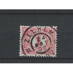 Nederland 51 met "ZELHEM 1902" grootrond VFU/gebruikt CV 4+ €