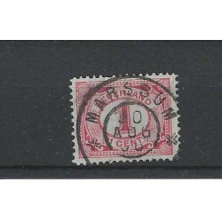 Nederland 51 met "MARSSUM 1906" grootrond VFU/gebruikt CV 8+ €