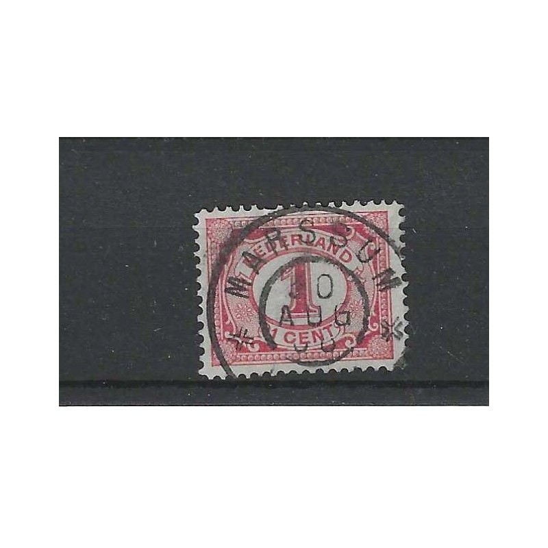 Nederland 51 met "MARSSUM 1906" grootrond VFU/gebruikt CV 8+ € Nederland 51 met "MARSSUM 1906" grootrond VFU/gebruikt CV 8+ €