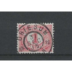 Nederland 51 met "DRIESUM 1905" grootrond VFU/gebruikt CV 6+ €
