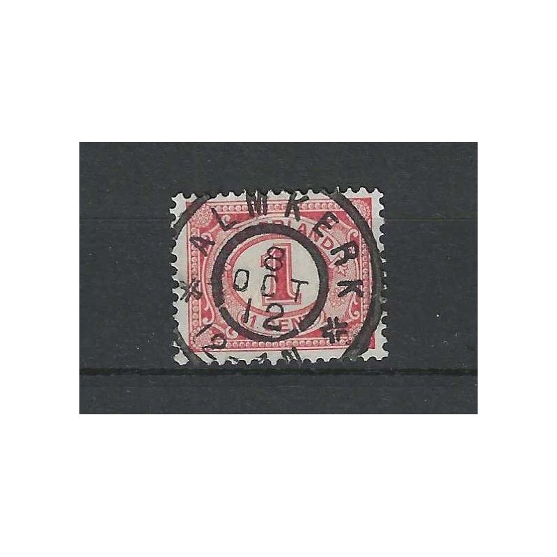 Nederland 51 met "ALMKERK 1912" grootrond VFU/gebruikt CV 15+ € Nederland 51 met "ALMKERK 1912" grootrond VFU/gebruikt CV 15+ €