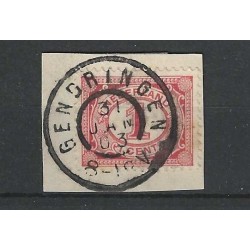 Nederland 51 met "GENDRINGEN 1903" grootrond VFU/gebruikt CV 5+ €