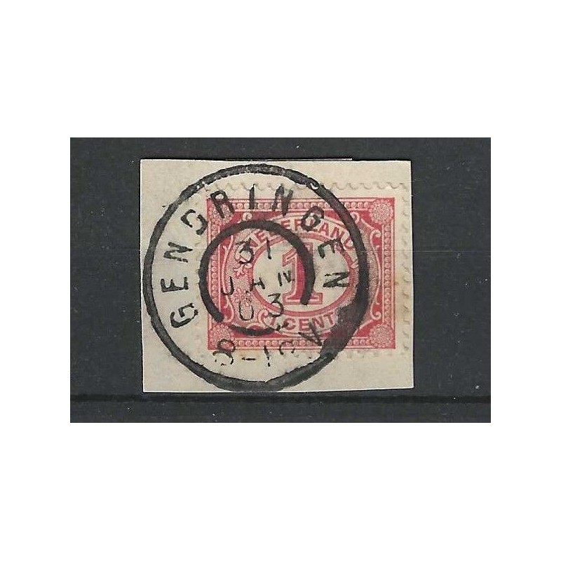 Nederland 51 met "GENDRINGEN 1903" grootrond VFU/gebruikt CV 5+ € Nederland 51 met "GENDRINGEN 1903" grootrond VFU/gebruikt CV 5+ €