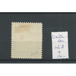 Liechtenstein 106A Landschaften & Fürsten  MH/ongebr  CV 200 €