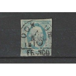 Nederland 1 met "DOKKUM-C" en HOLWERD  VFU/gebruikt CV 50 € + 500 Eysinga