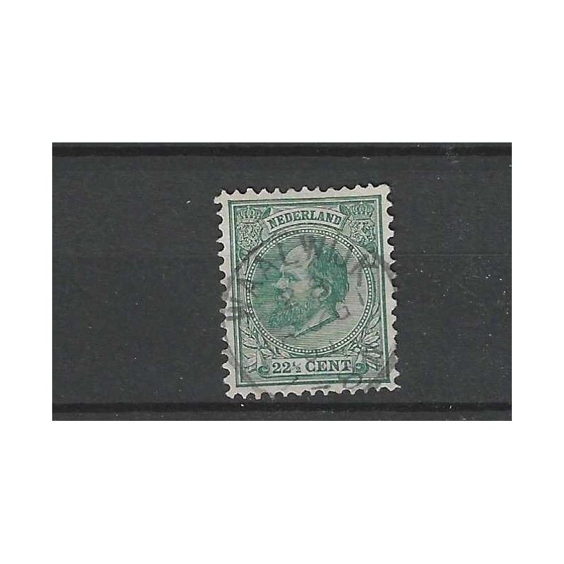 Nederland 25 met "WAALWIJK 1891" kleinrond VFU/gebruikt CV 58+ € Nederland 25 met "WAALWIJK 1891" kleinrond VFU/gebruikt CV 58+ €