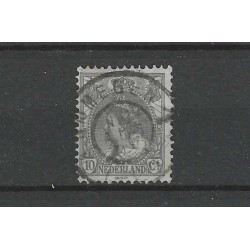 Nederland 62 met "NIJMEGEN-1 1902" grootrond  VFU/gebruikt CV 10+ €