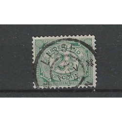 Nederland 55 met "LISSE 1904" grootrond  VFU/gebruikt CV 6+ €