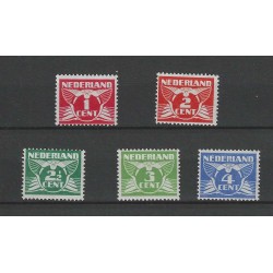Nederland 144-148  Cijfer z. wm  MNH/postfris CV 110 €