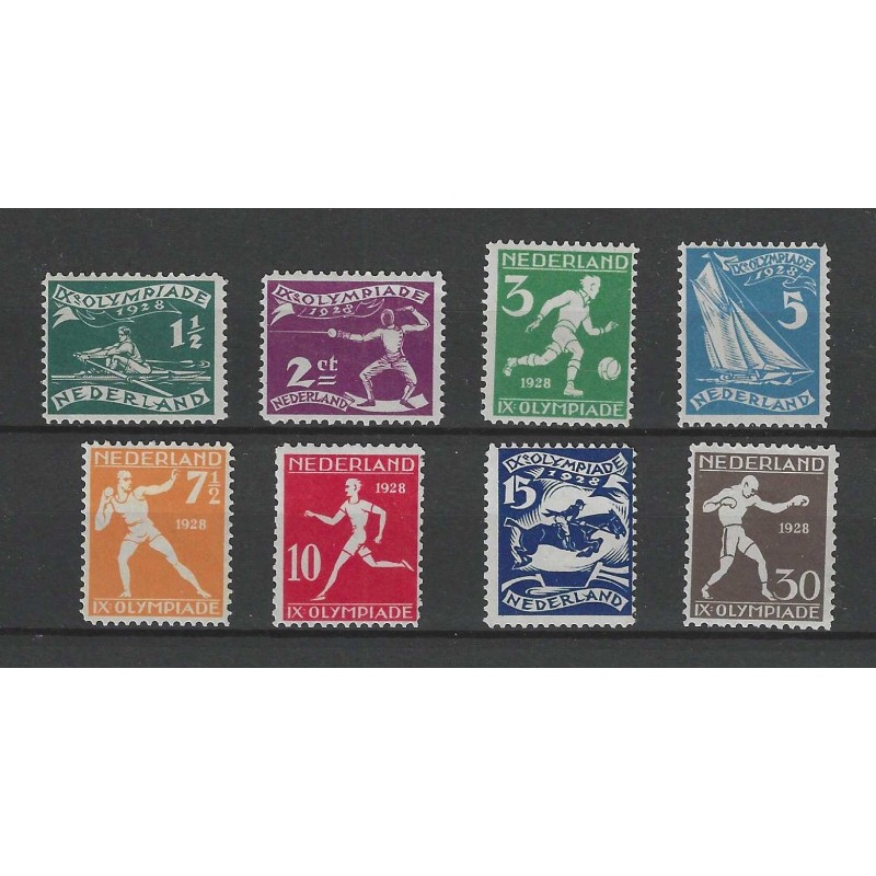 Nederland 212-219 Olympiade MNH/posfris CV 200 € Nederland 212-219 Olympiade MNH/posfris CV 200 €