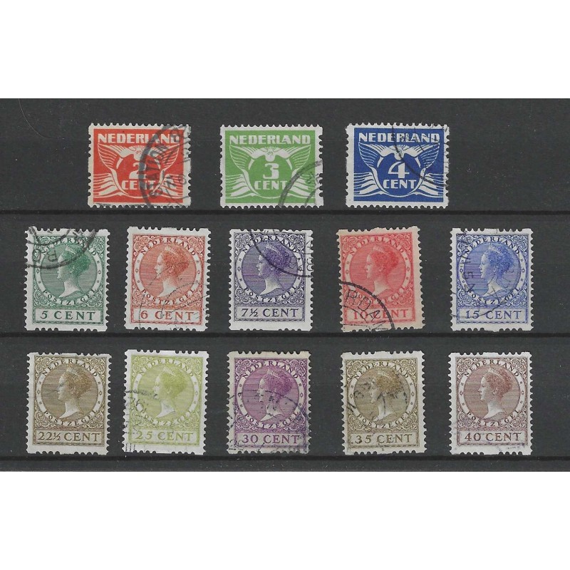 Nederland R19-31 Tweezijdige roltanding m. wm. VFU/gebr CV 105 € Nederland R19-31 Tweezijdige roltanding m. wm. VFU/gebr CV 105 €