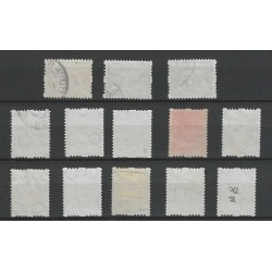 Nederland R19-31 Tweezijdige roltanding m. wm. VFU/gebr  CV 105 €