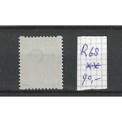 Nederland R68  Hoekroltanding  MNH/postfris  CV 90 €