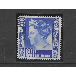 Ned. Indie 261 Wilhelmina m. wm.  MH/ongebruikt  CV 17,50 €