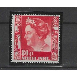 Ned. Indie 262 Wilhelmina m. wm.  MH/ongebruikt  CV 92,50 €