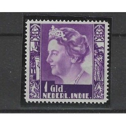 Ned. Indie 263 Wilhelmina m. wm.  MH/ongebruikt  CV 37,50 €