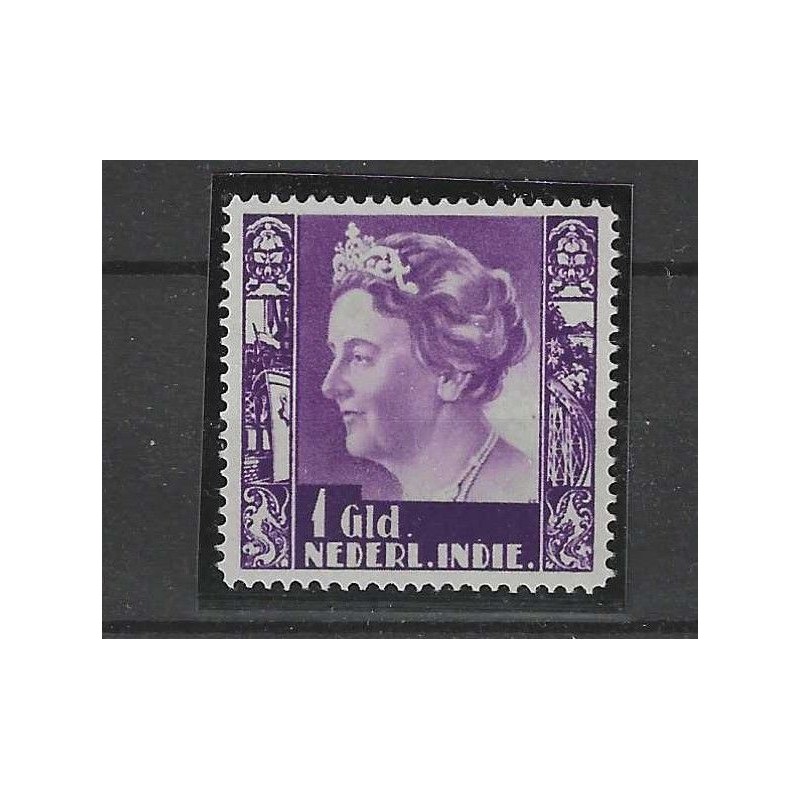 Ned. Indie 263 Wilhelmina m. wm. MH/ongebruikt CV 37,50 € Ned. Indie 263 Wilhelmina m. wm. MH/ongebruikt CV 37,50 €