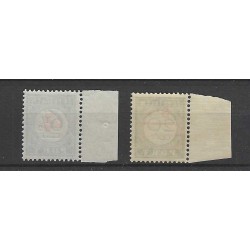 Nederland  P29-30  Port 1906 MNH/postfris   CV 65 €
