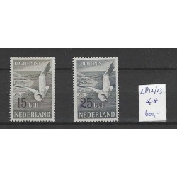 Nederland LP12-13  Luchtpost  MEEUWEN MNH/postfris  CV 600 €