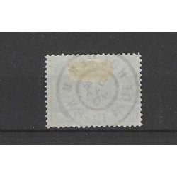 Nederland 87 met "DE HOEVEN 1907" grootrond VFU/gebr  CV 20++ €