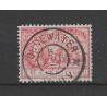 Nederland 89 met "OUDEWATER  1907" grootrond VFU/gebr  CV 20++ €