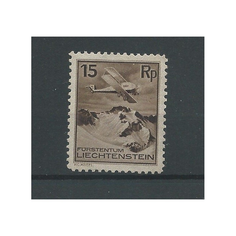 Liechtenstein 108 Luftpost MH/ongebr CV 30 € Liechtenstein 108 Luftpost MH/ongebr CV 30 €
