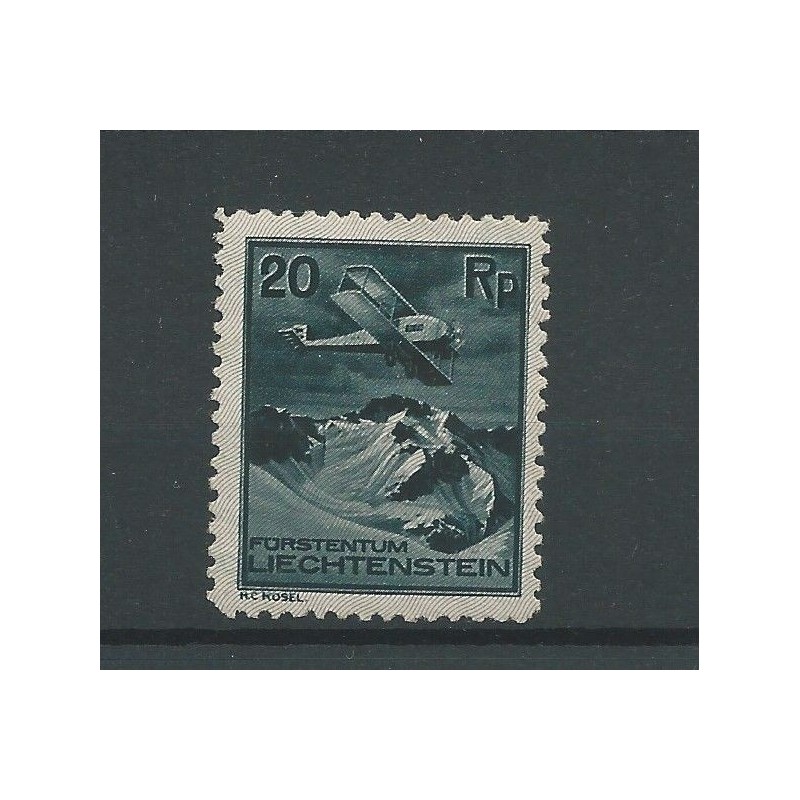 Liechtenstein 109 Luftpost MH/ongebr CV 80 € Liechtenstein 109 Luftpost MH/ongebr CV 80 €