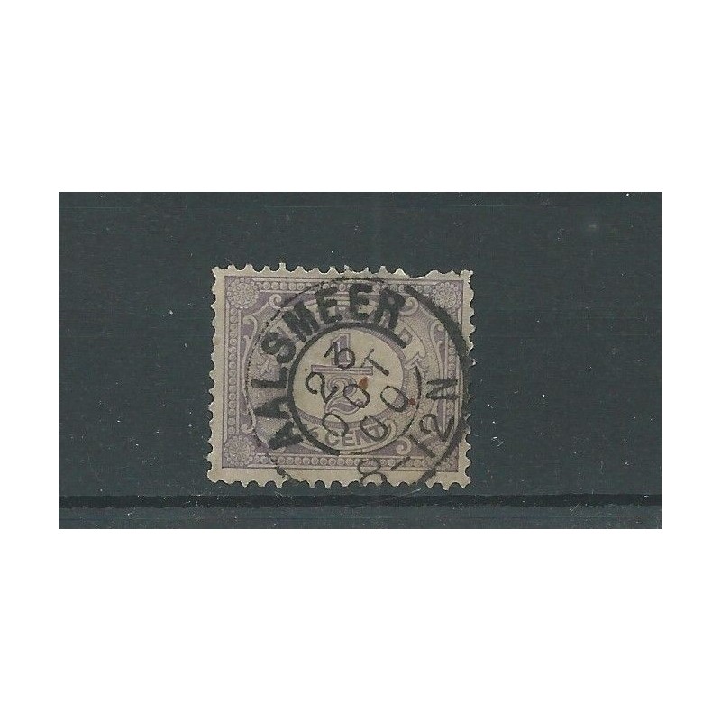 Kleinrond "AALSMEER 1900" op 50 VFU/gebr Kleinrond "AALSMEER 1900" op 50 VFU/gebr