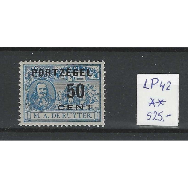 Nederland P42 De Ruyter port MNH/potfris CV 525 € Nederland P42 De Ruyter port MNH/potfris CV 525 €