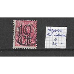 Nederland 117 met "Hoogeveen-Nieuw Amsterdam" grootrond VFU/gebr  CV 20+ €