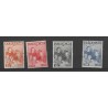 Curacao 164-167 Koninklijke familie VFU/gebr  CV 3,50  €