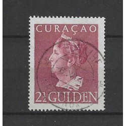 Curacao 179 Wilhelmina "BONAIRE -stempel" VFU/gebr  CV 35++  €