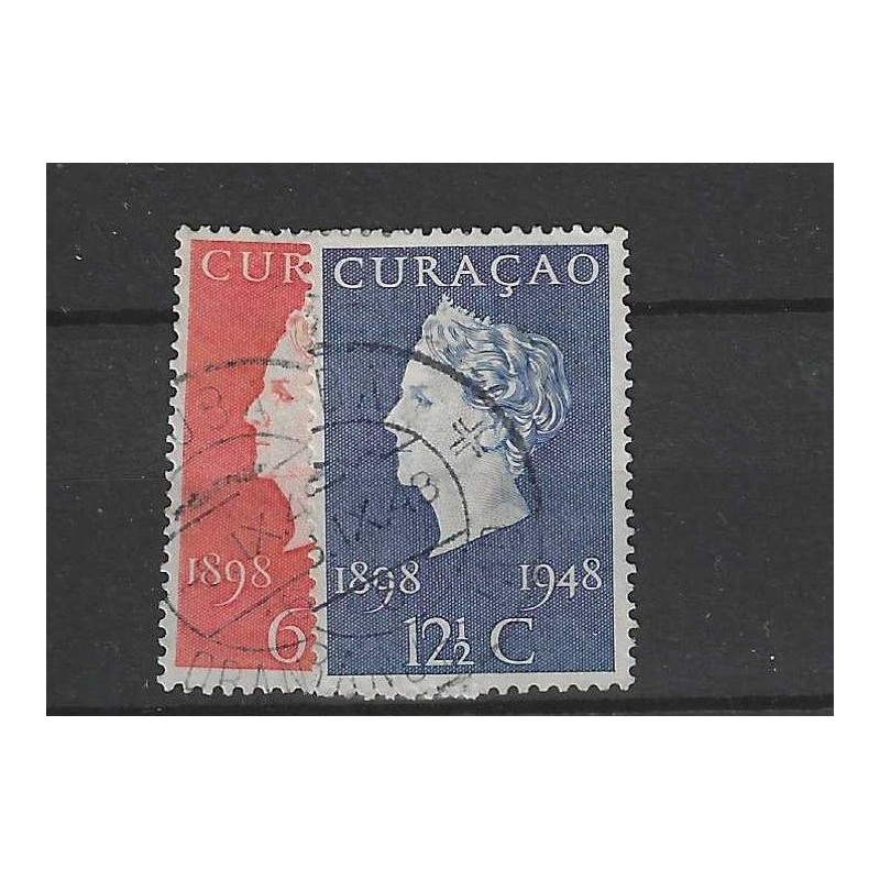 Curacao 196-197 Wilhelmina VFU/gebr CV 1.60 € Curacao 196-197 Wilhelmina VFU/gebr CV 1.60 €