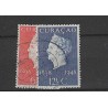 Curacao 196-197  Wilhelmina VFU/gebr  CV 1.60  €