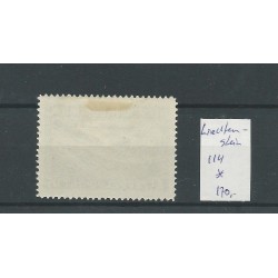 Liechtenstein 114  ZEPPELIN  Luftpost  MH/ongebr  CV 200 €