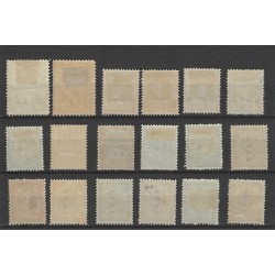 Ned. Indie 63-80 JAVA opdruk  MH/ongebruikt CV 260 €