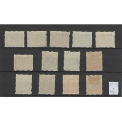 Ned. Indie 63f-48f  JAVA kop-staande opdruk  MH/ongebr CV 147 €