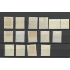 Ned. Indie 115-128  Wilhelmina  MNH of MH/ongebr CV 134 €