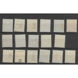 Ned. Indie 99-114  Cijfer  MH/ongebr CV 27,55 €