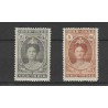 Ned. Indie 160-166 Wilhelmina MH/ongebr CV 210 €